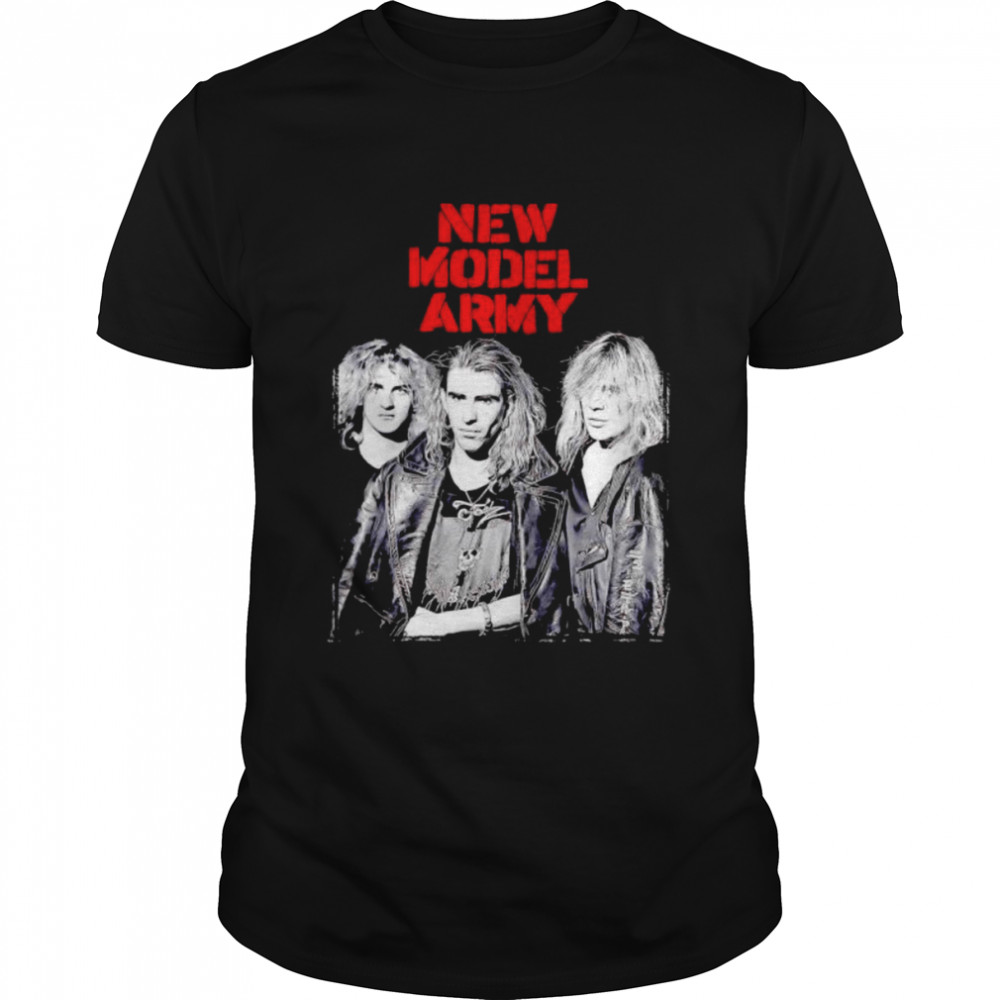 New Model Army music band shirt