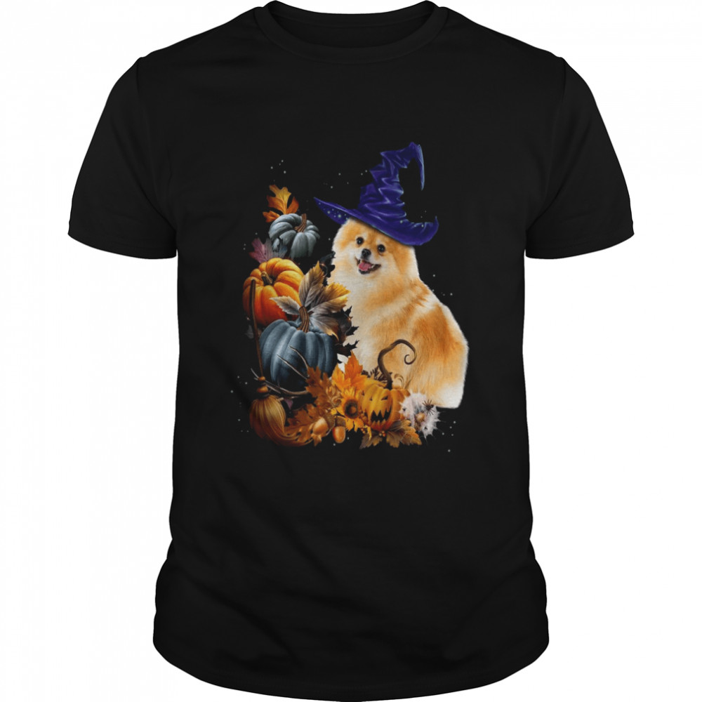 Pomeranian Fall Night shirt