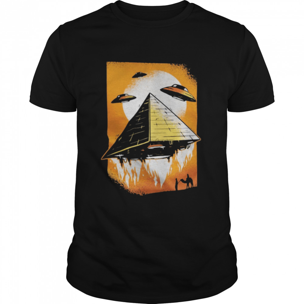 PYRAMID UFO ANCIENT ALIENS SHIRT