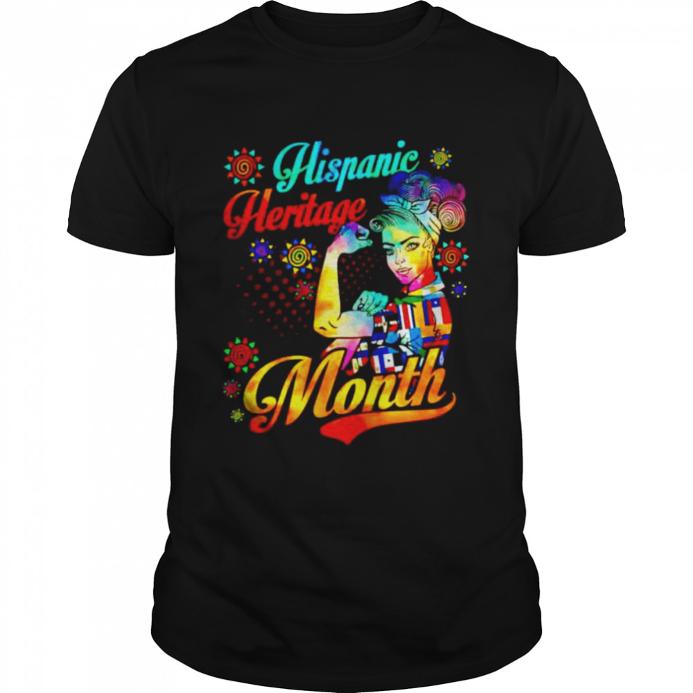 Strong girl hispanic heritage month shirt