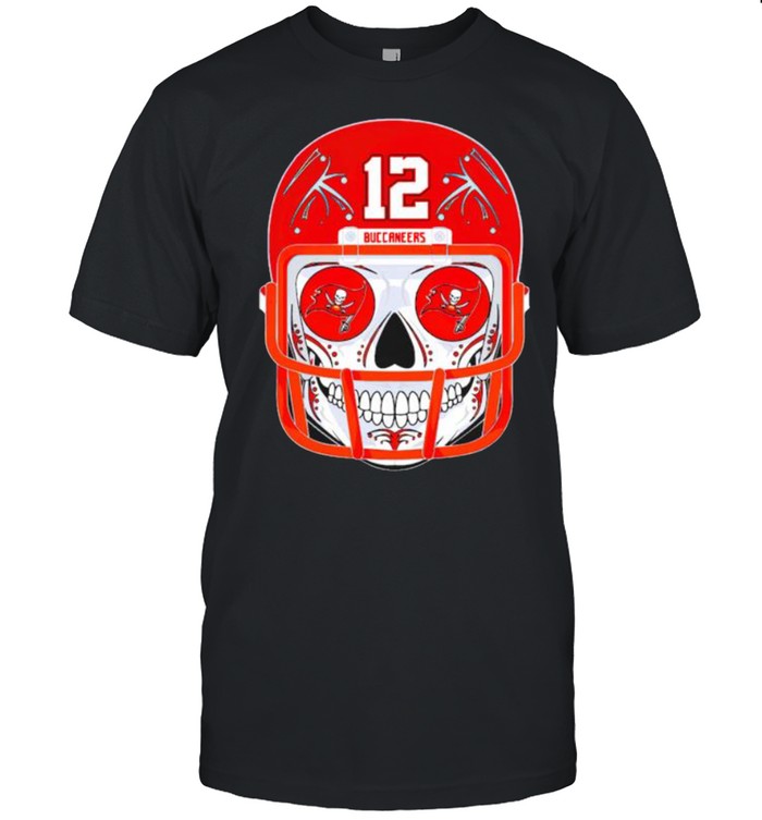 Sugar skull Buccaneers Tom Brady shirt