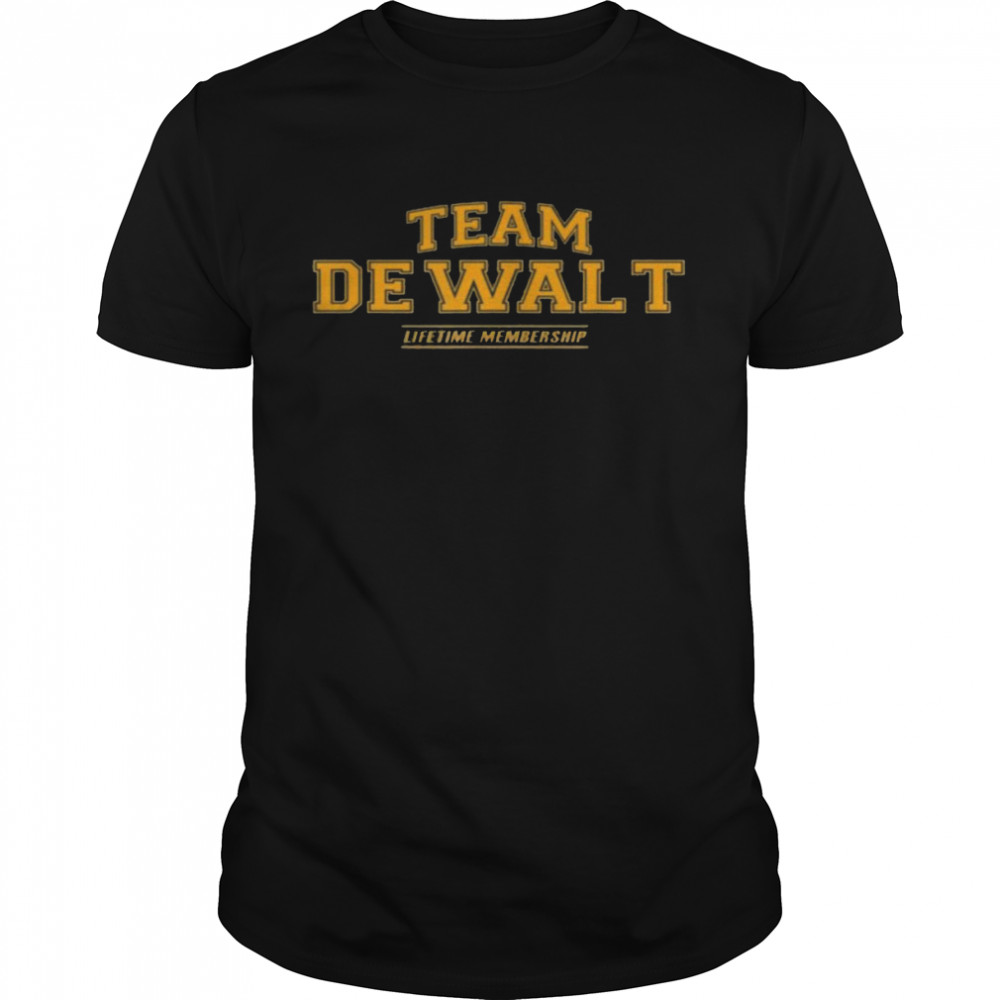 Team Dewalt Proud Family Surname, Last Name Shirt