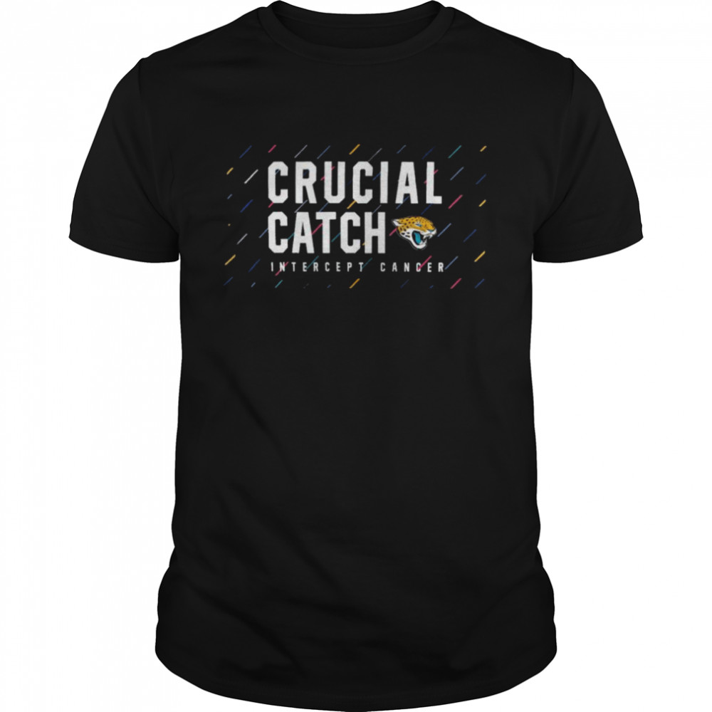 Jacksonville Jaguars 2021 crucial catch intercept cancer shirt