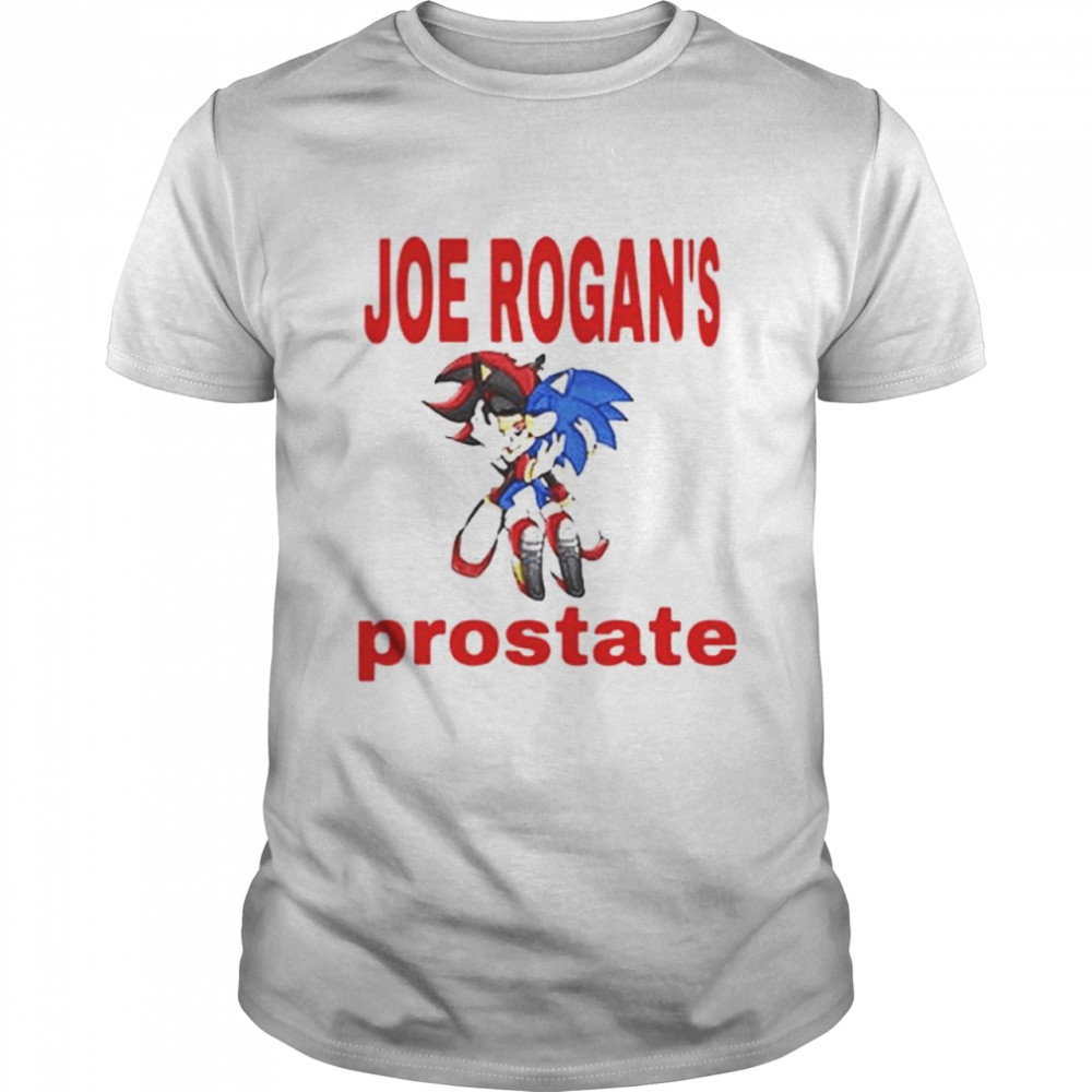 Joe Rogan’s prostate Sonic shirt