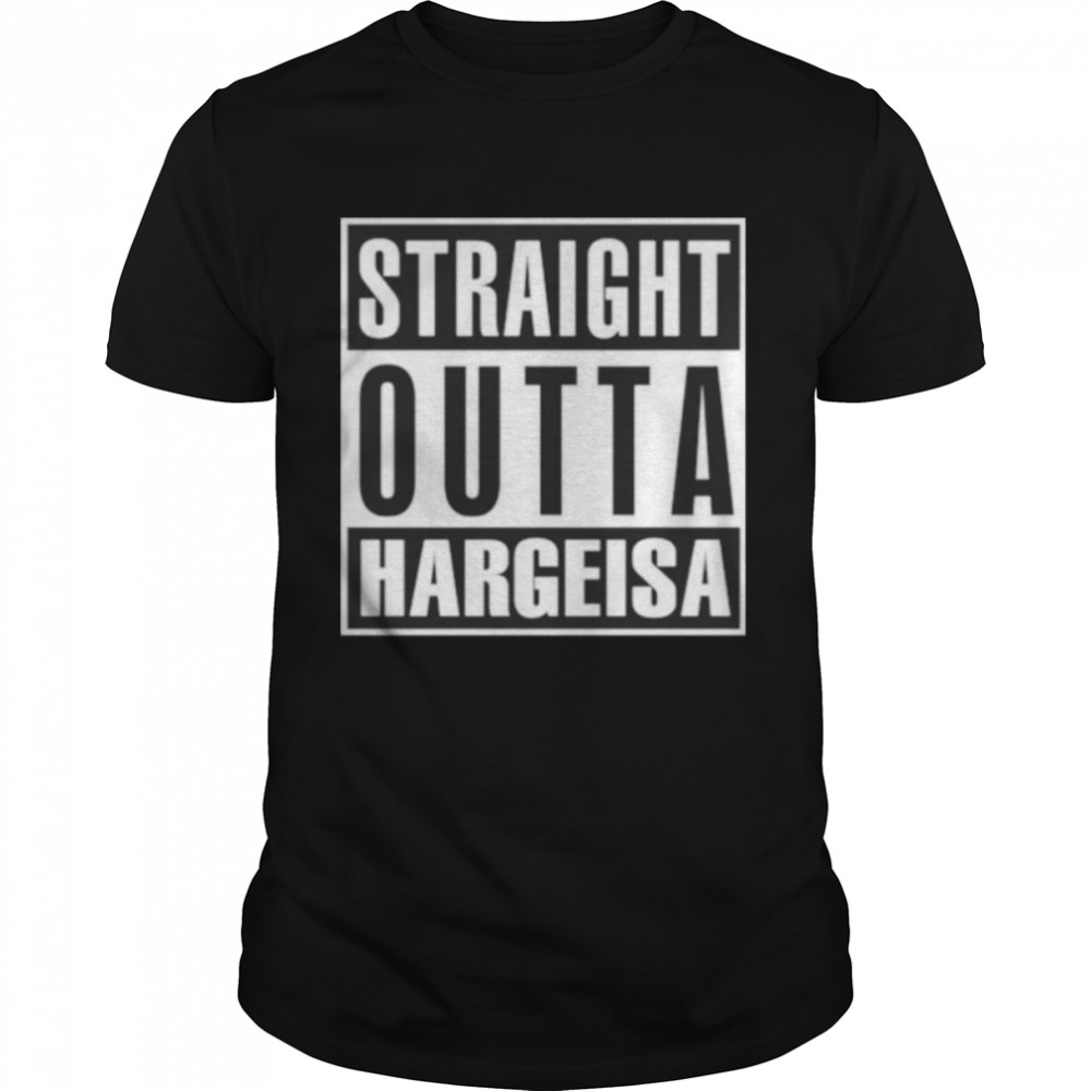 Straight Outta Hargeisa Ladies Boyfriend Shirt