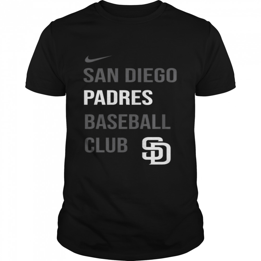 The San Diego Padres Baseball Club Shirt