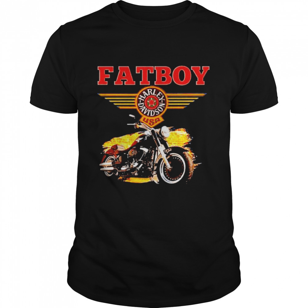 Fatboy Harley Davidson USA shirt