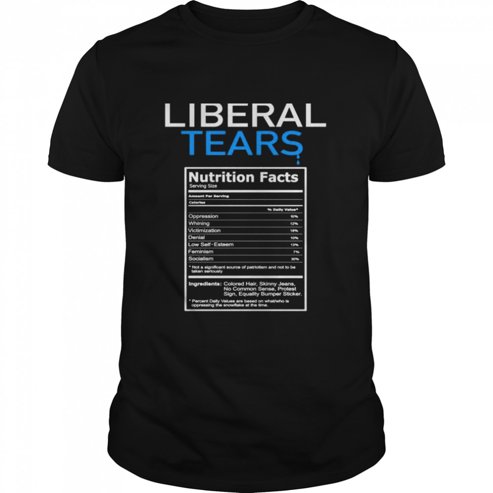 Liberal Tears Anti Liberal Pro Trump Republikanisches Geschenk Shirt