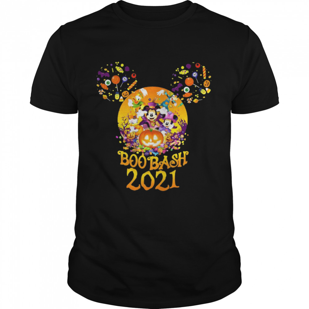 Mickey Mouse And Friends Boobash 2021 Halloween T-shirt