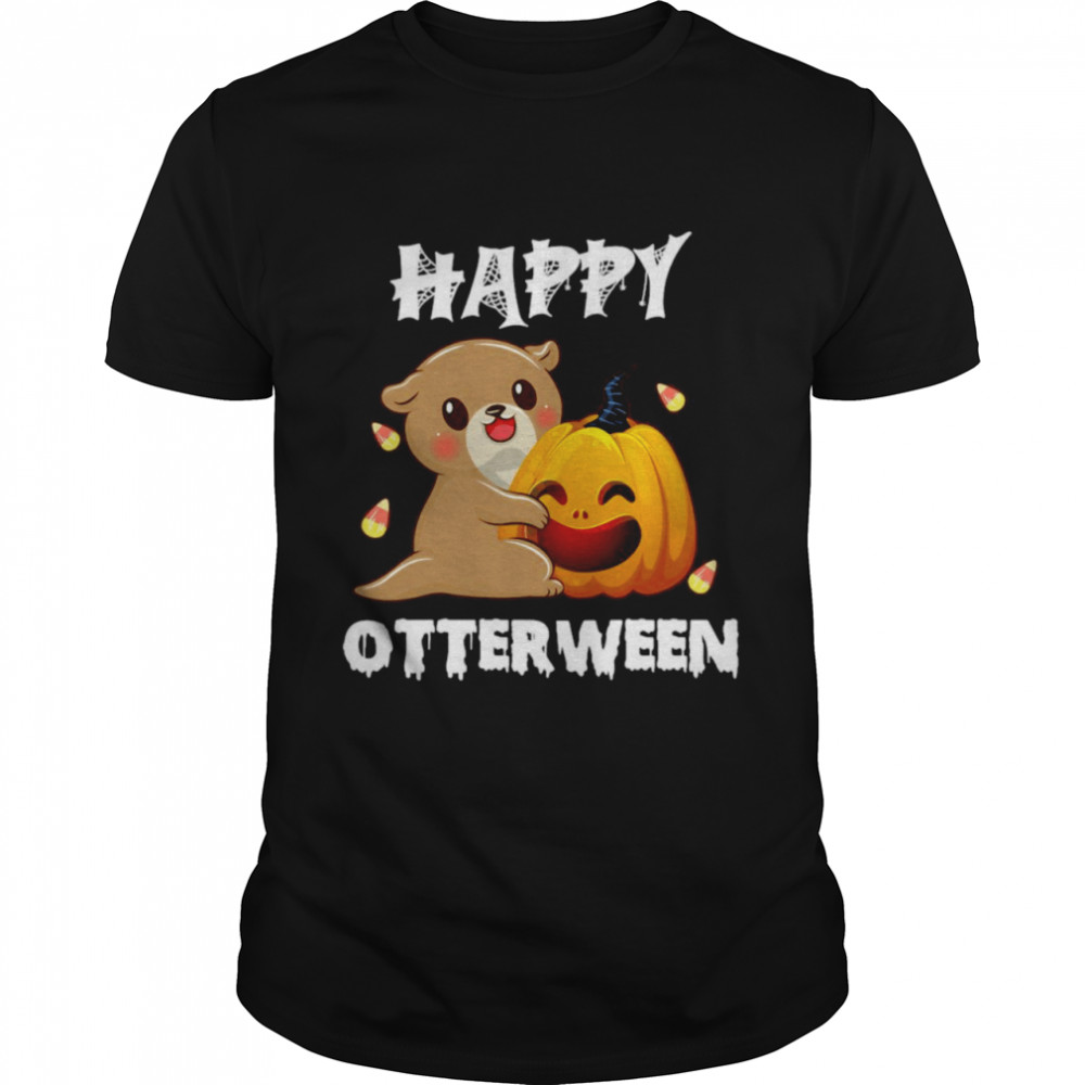 Otter Happy Halloween Otterween T-shirt