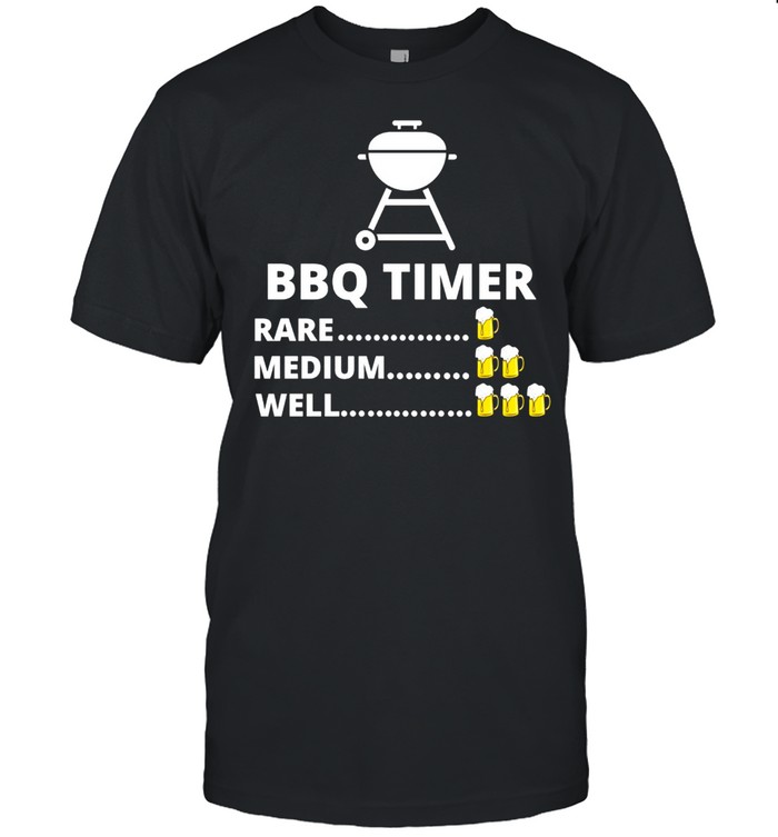 BBQ Timer Barbecue Grill Grilling shirt
