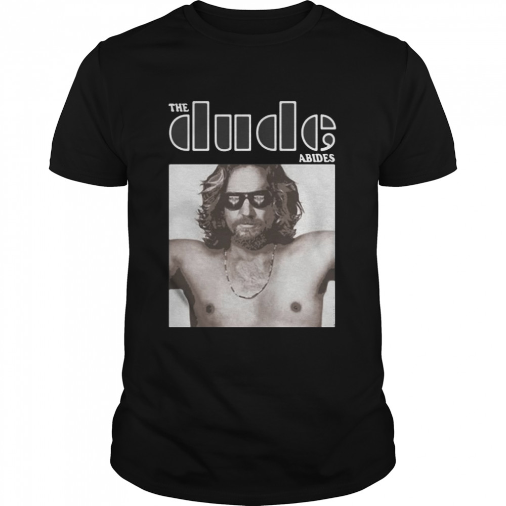 Dude Morrison The Dude as Jim Morrison T-shirt
