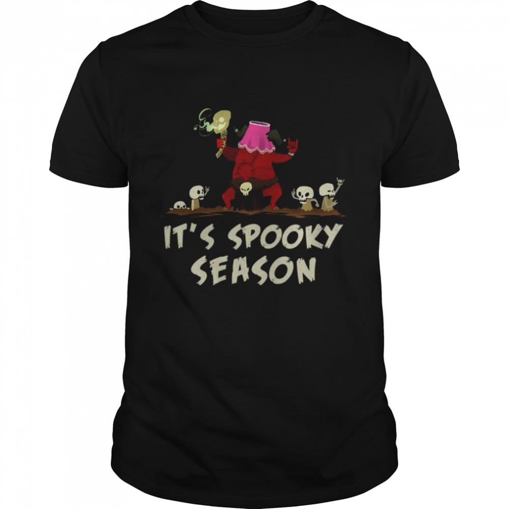 Halloween Skull It’s Spooky Season’Skeleton T-shirt