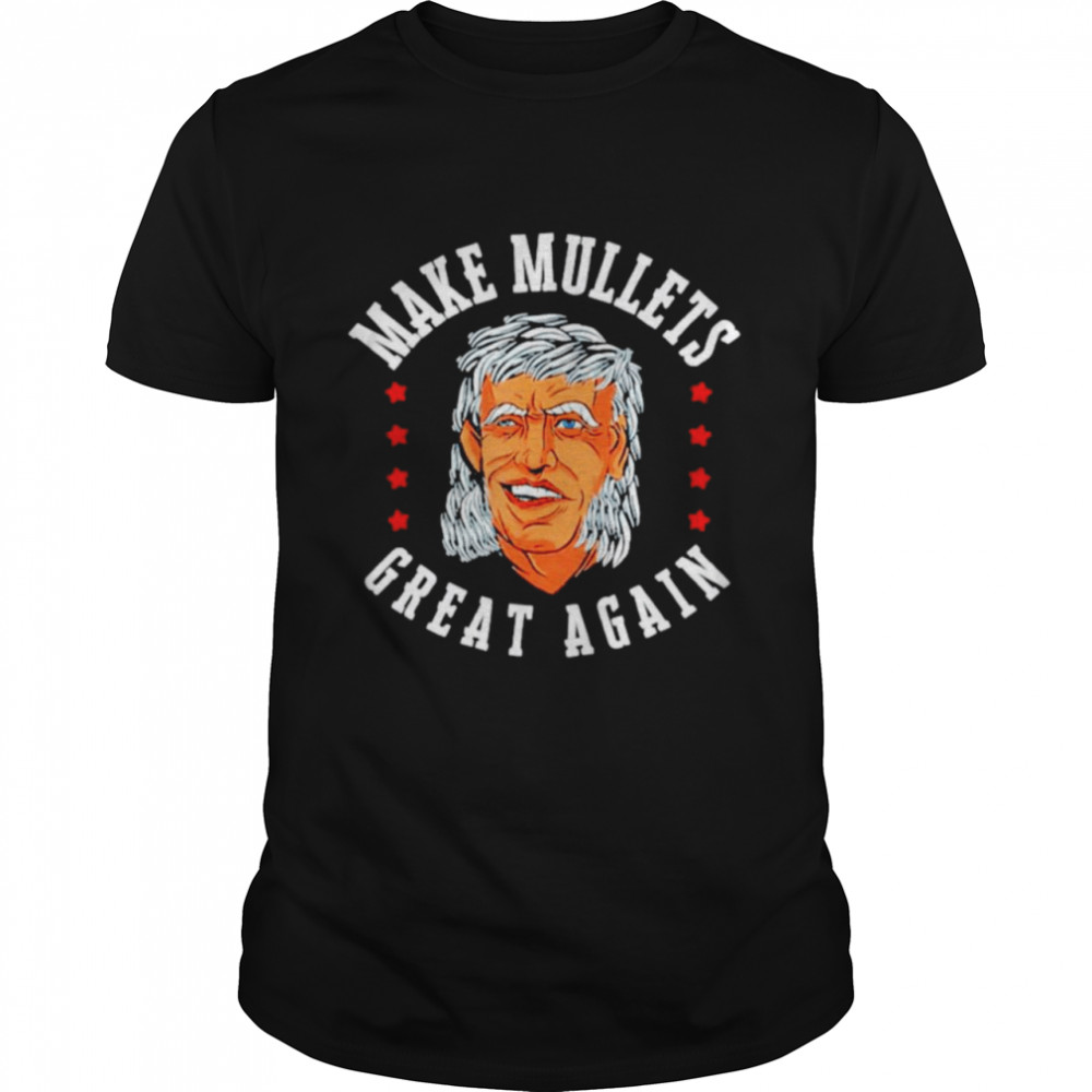 Men’s Make Mullets Great Again Joe Biden shirt