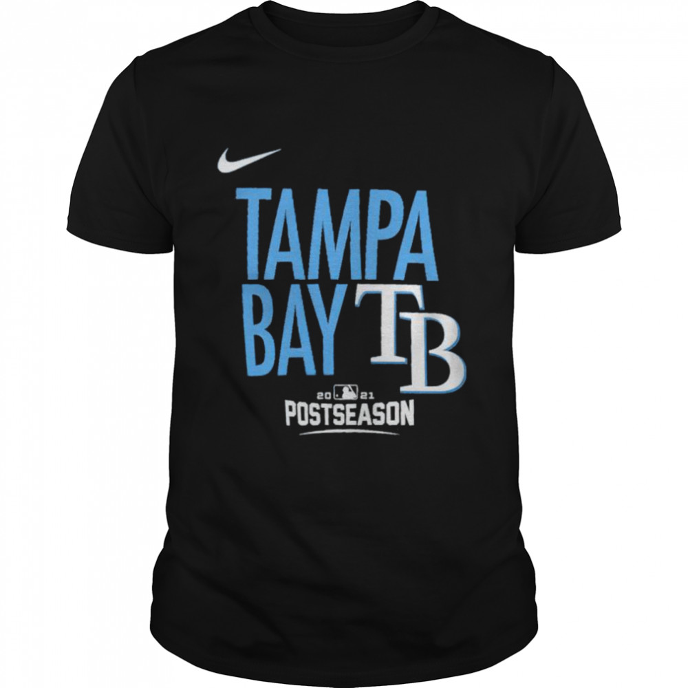 Tampa Bay Rays Nike 2021 Postseason shirt