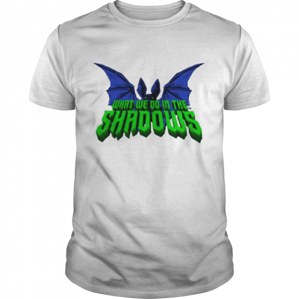 What We Do In The Shadows Bat Logo shirt