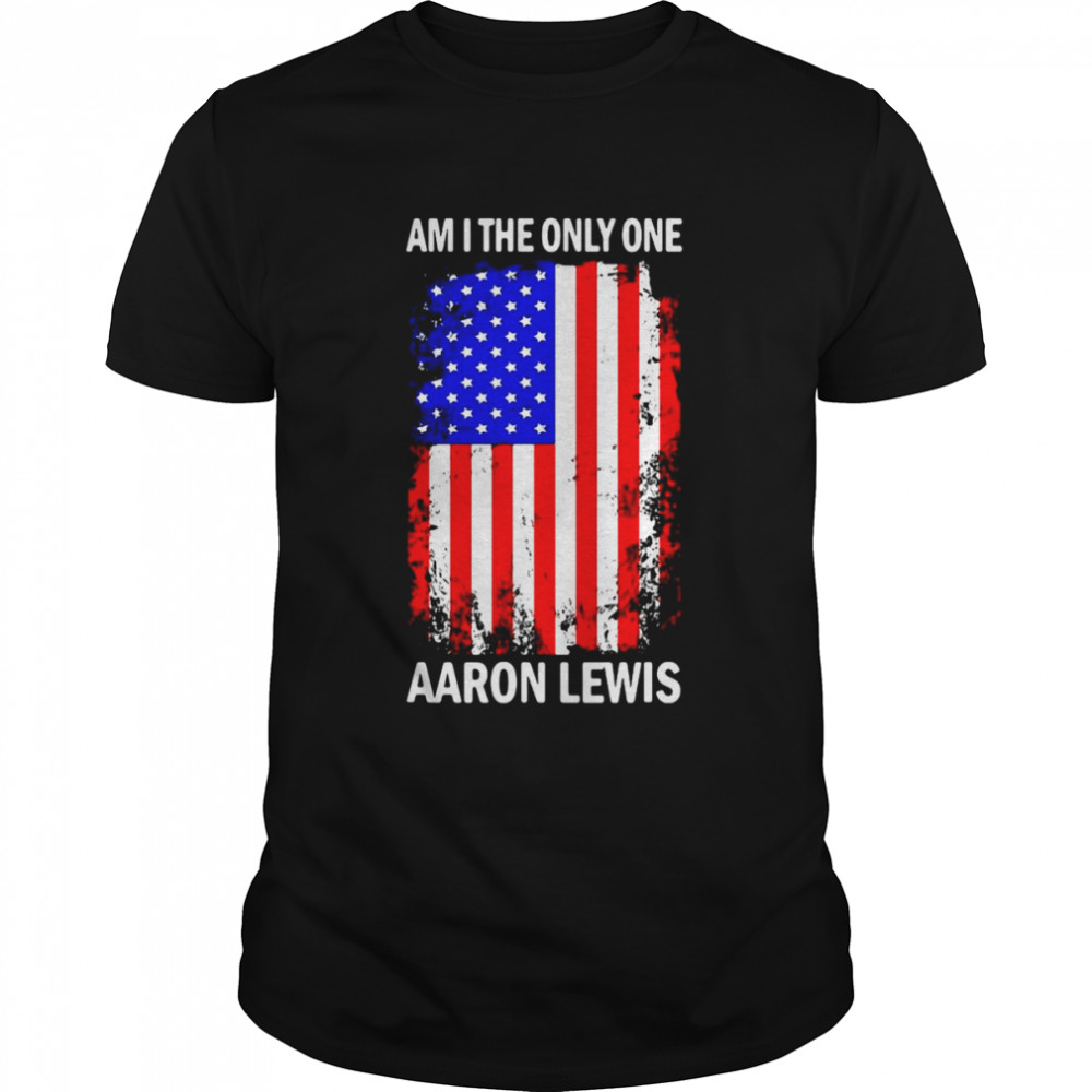 Aaron Lewis Am I The Only One American Flag T-shirt