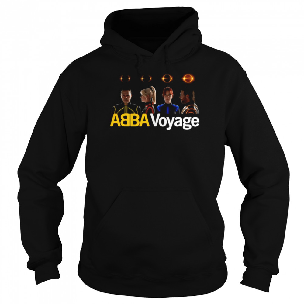 Abba Voyage Music T-shirt Unisex Hoodie