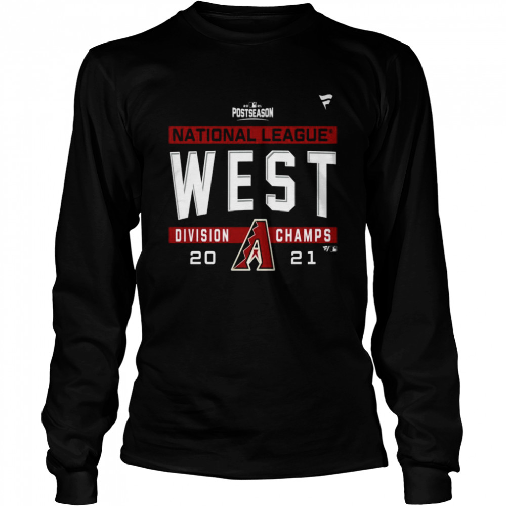 Arizona Diamondbacks National League NL West Division Champions 2021 sport shirt Long Sleeved T-shirt