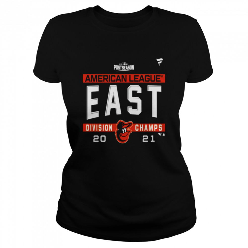 Baltimore Orioles American League AL East Division Champions 2021 sport shirt Classic Women's T-shirt