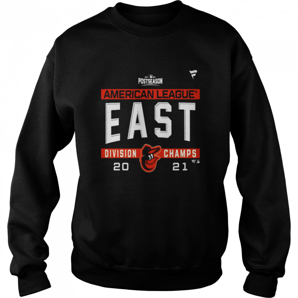 Baltimore Orioles American League AL East Division Champions 2021 sport shirt Unisex Sweatshirt