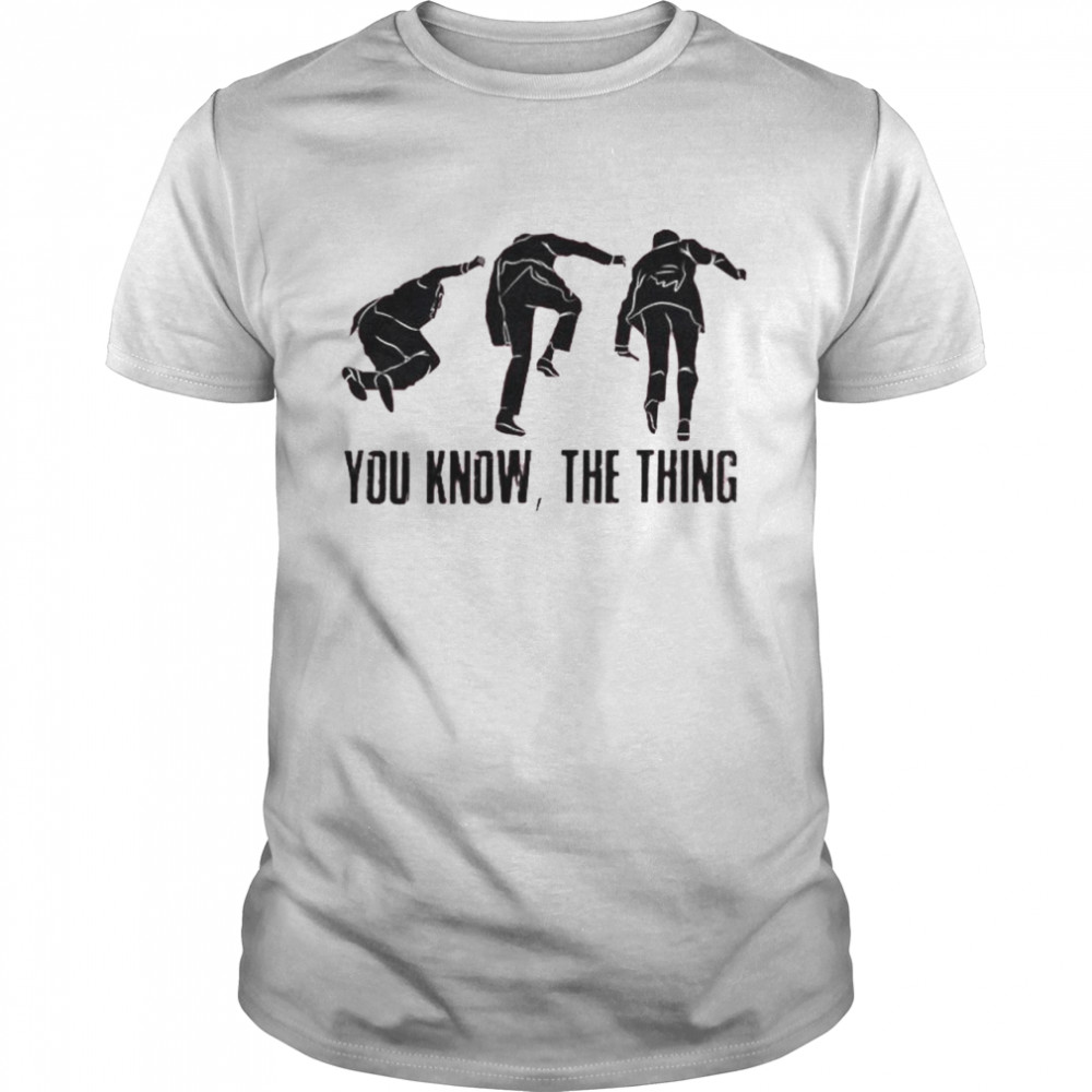 Biden slips thrice you know the thing shirt