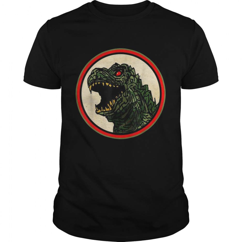 Dragon Anime Monster Gesicht für Cartoon Fans Shirt