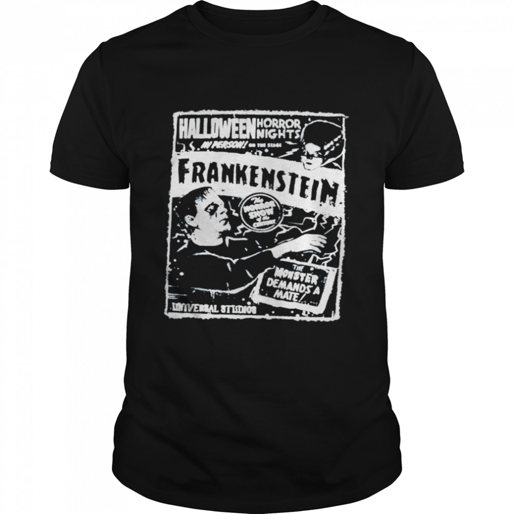 Frankenstein Halloween horror nights 2021 shirt Classic Men's T-shirt