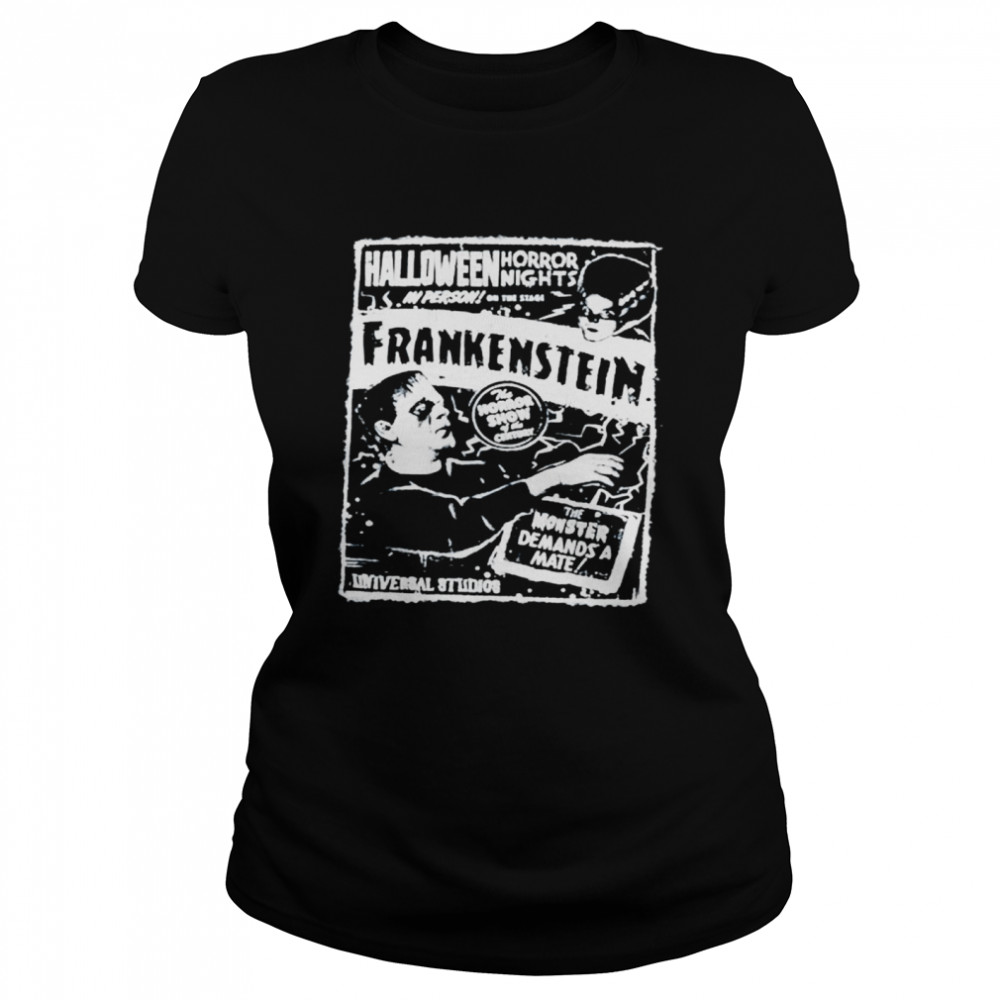 Frankenstein Halloween horror nights 2021 shirt Classic Women's T-shirt