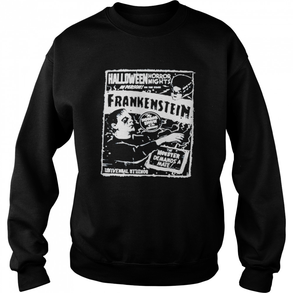 Frankenstein Halloween horror nights 2021 shirt Unisex Sweatshirt