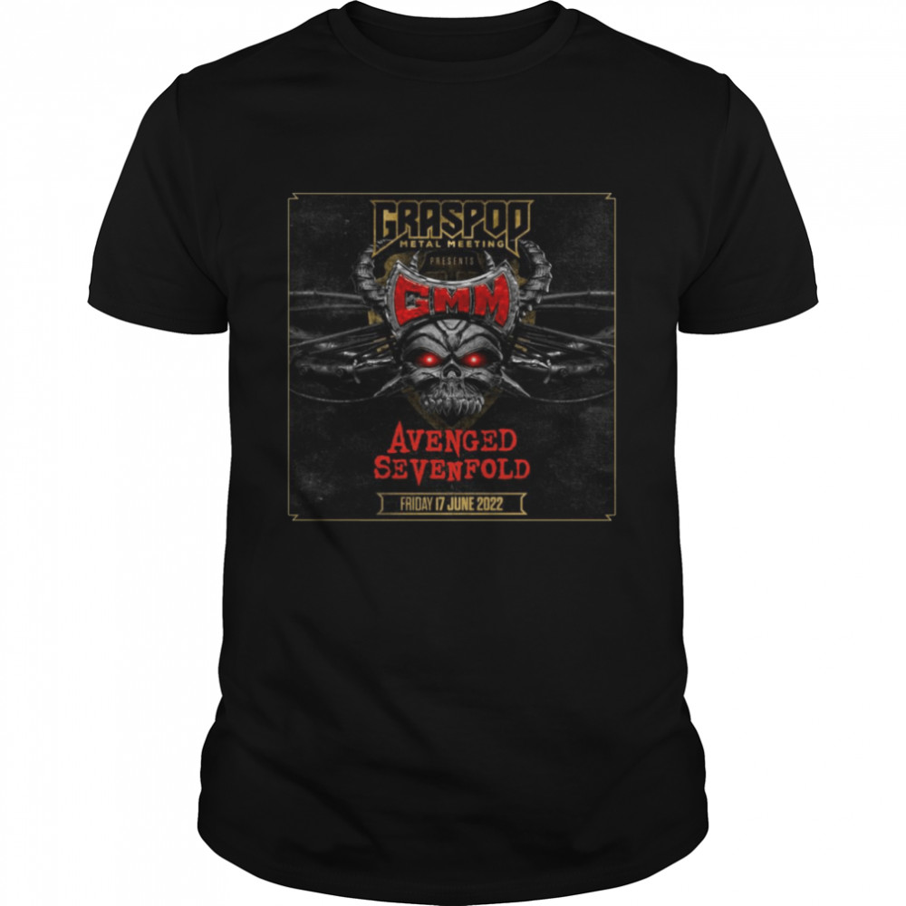 Graspop Metal Meeting Presents Avenged Sevenfold Friday 17 June 2022 T-shirt