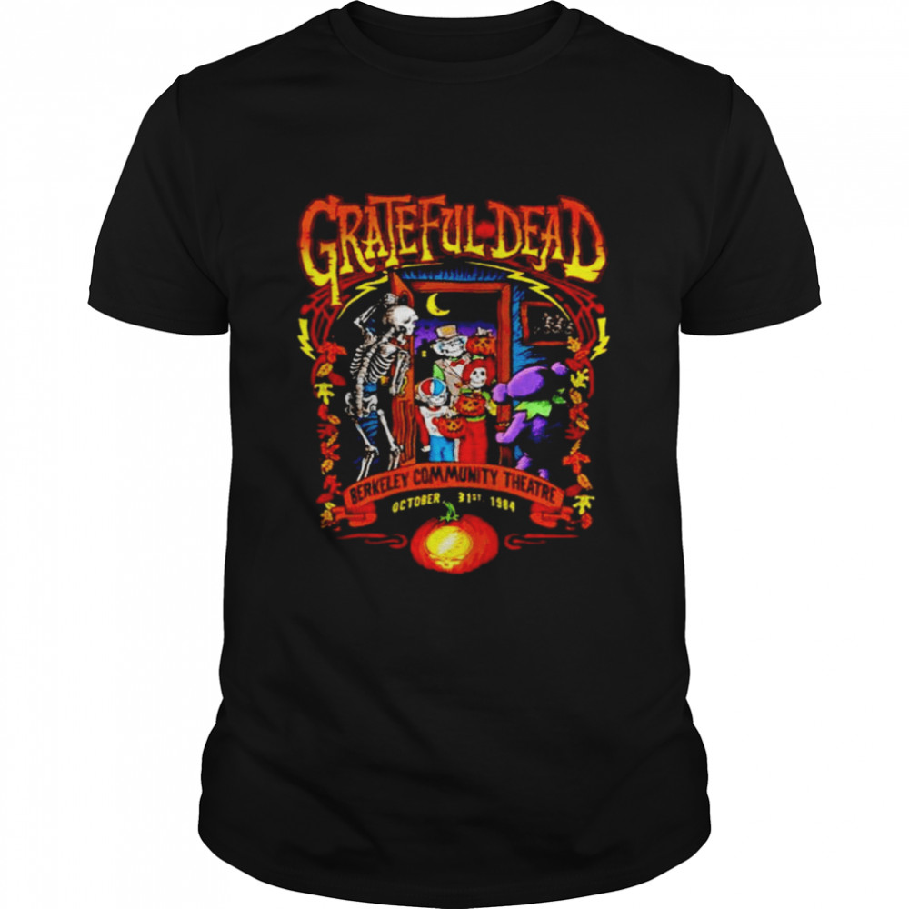 Grateful Dead berkeley community theatre halloween shirt