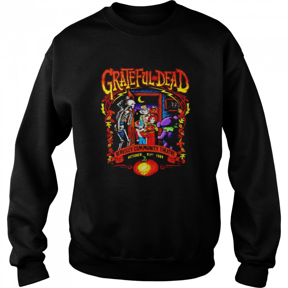 Grateful Dead berkeley community theatre halloween shirt Unisex Sweatshirt