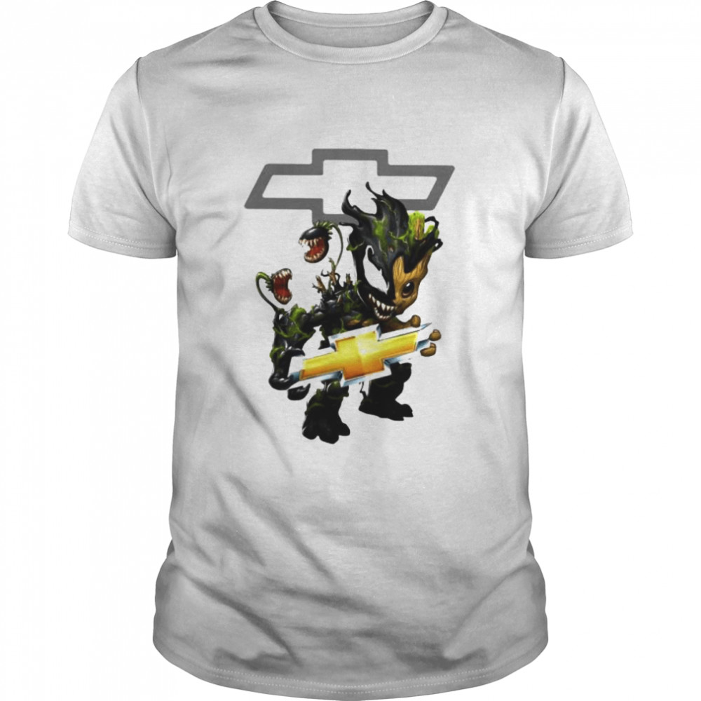 Groot Venom hug Chevrolet shirt