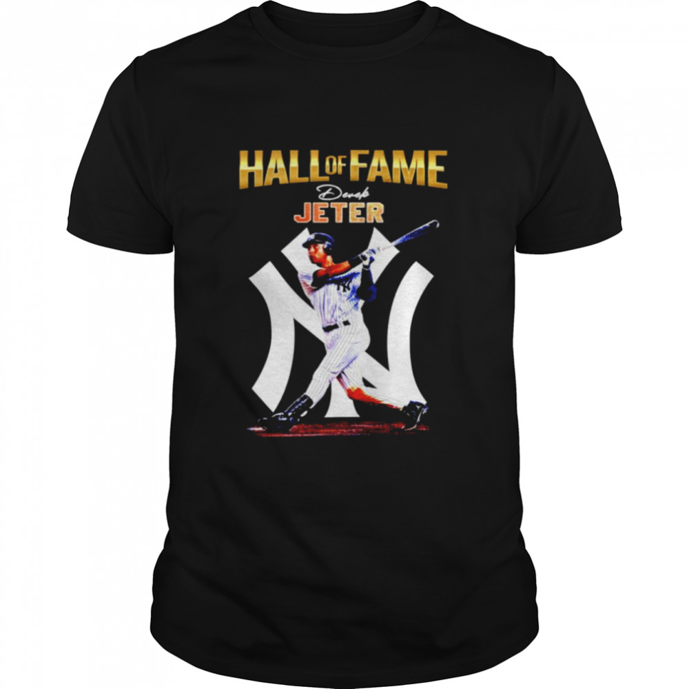 Hall of Fame Derek Jeter New York Yankees shirt