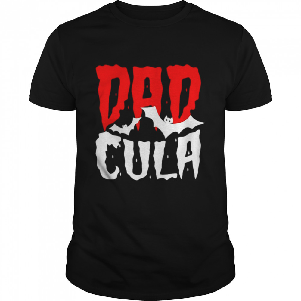 Halloween Vampire Dad cula shirt Classic Men's T-shirt