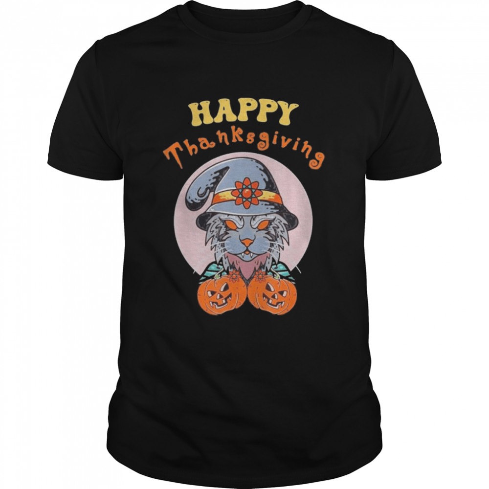 Happy Hallow Thanksgiving Mas shirt Classic Men's T-shirt