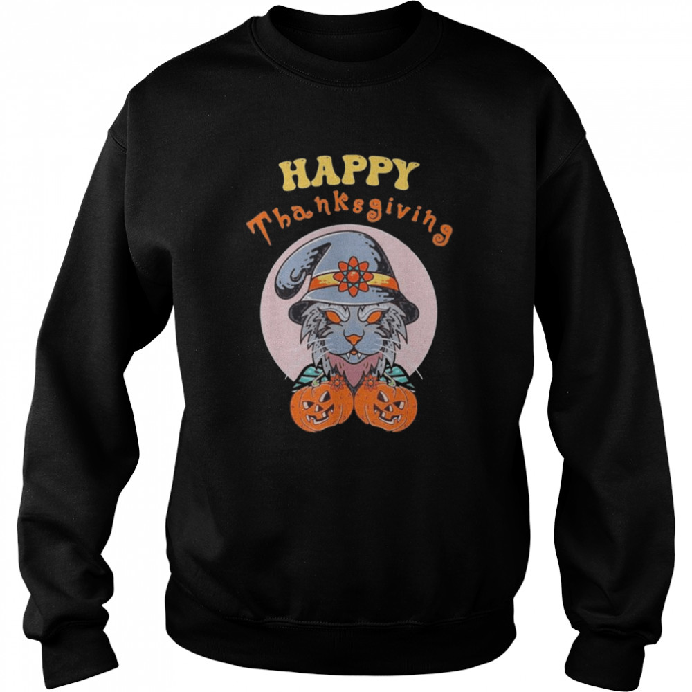 Happy Hallow Thanksgiving Mas shirt Unisex Sweatshirt