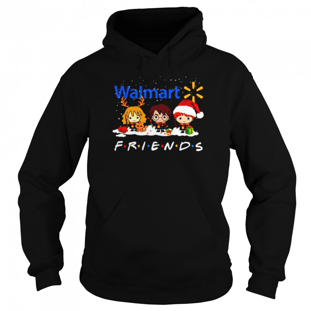 Harry Potter characters chibi Walmart Friends Christmas shirt Unisex Hoodie