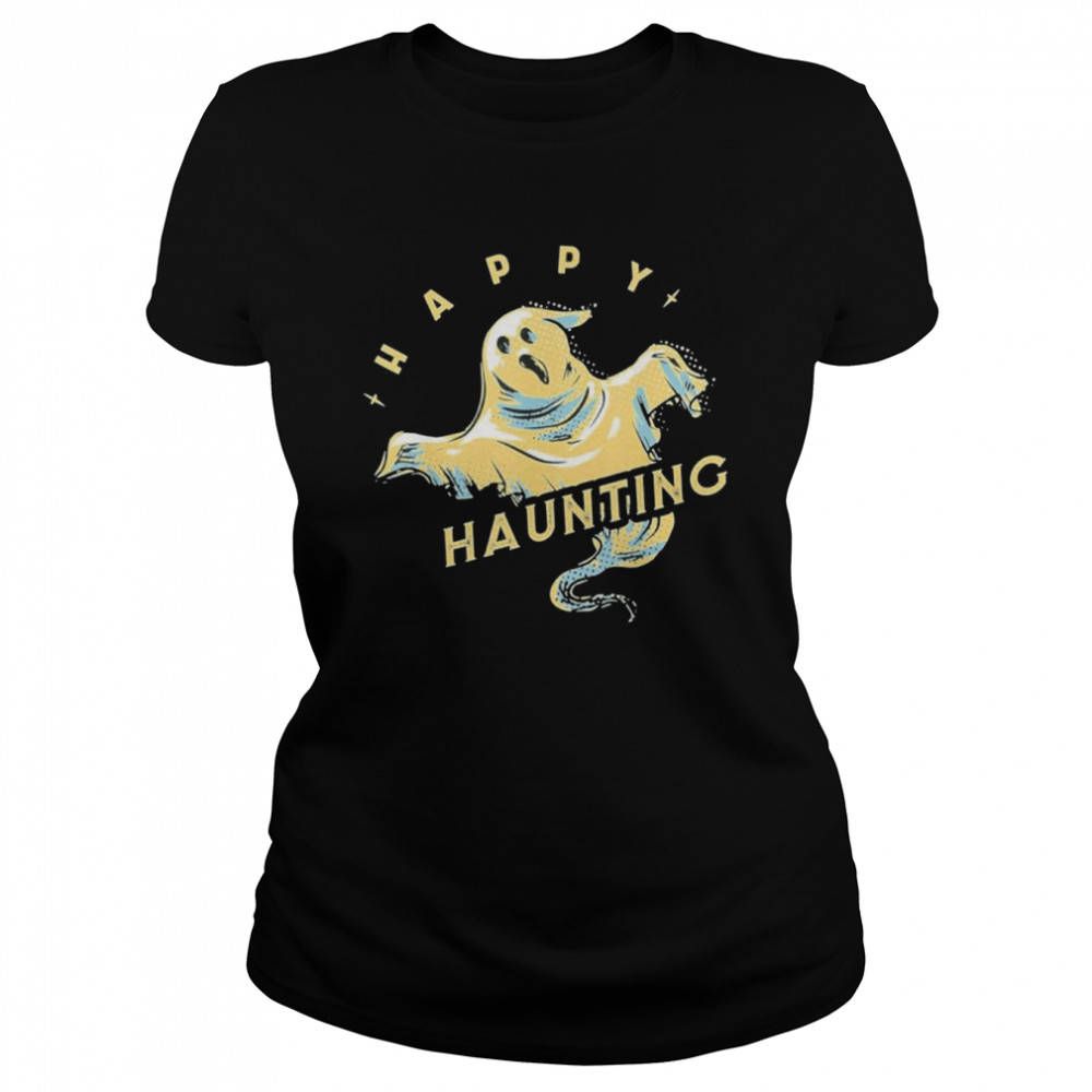Horror Ghost Terror Skull Old Time Halloween Classic shirt Classic Women's T-shirt