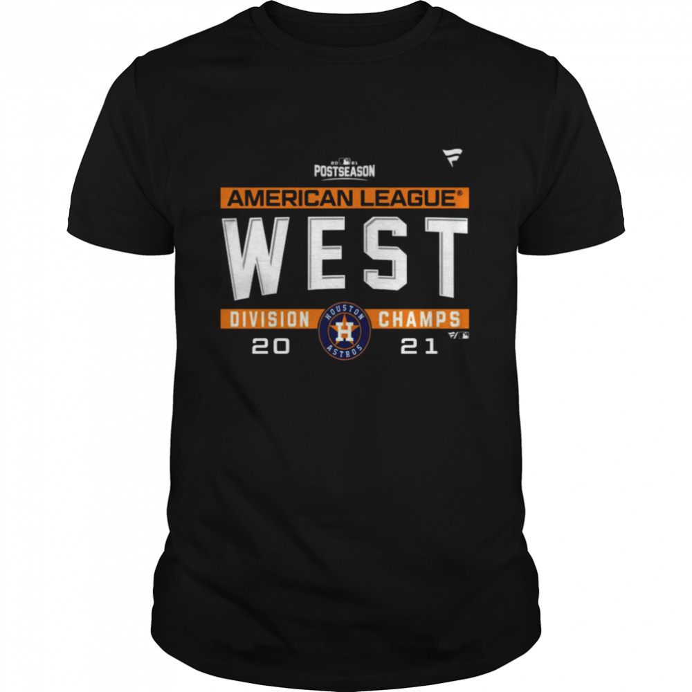 Houston Astros American League AL West Division Champions 2021 sport shirt