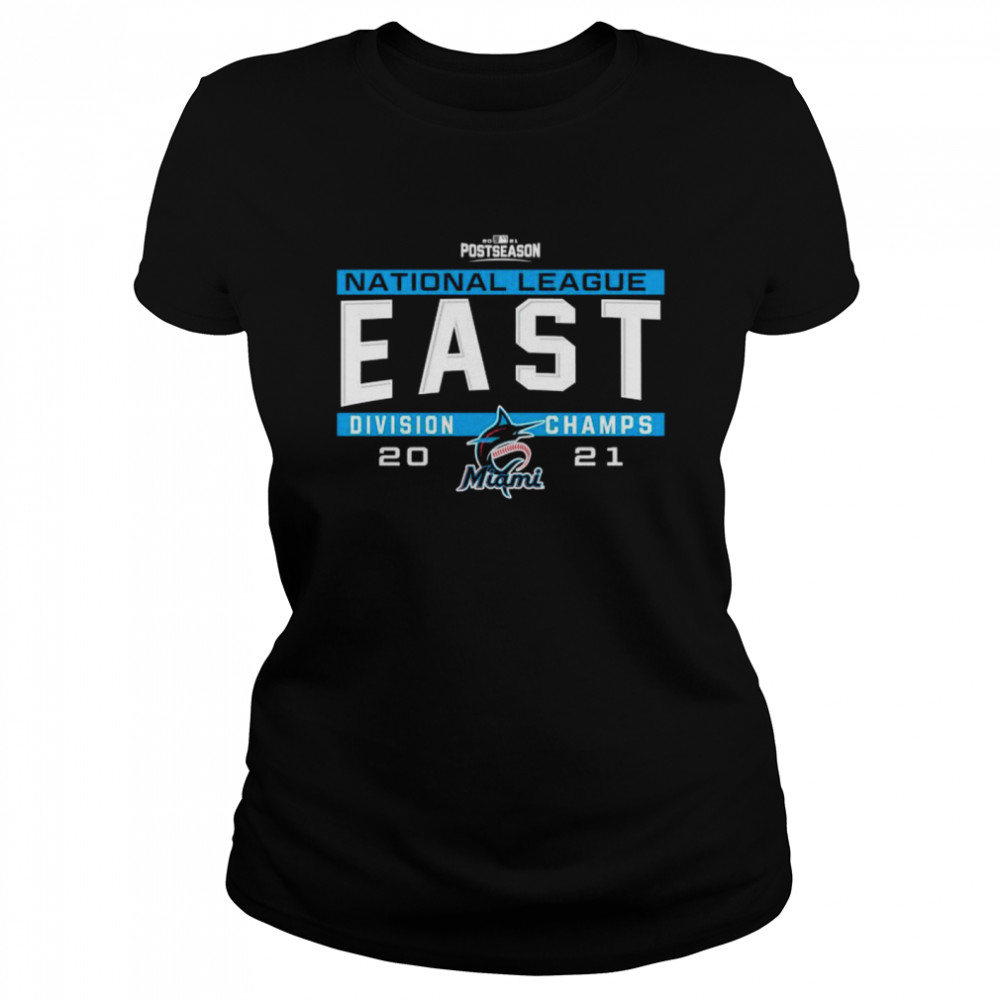 Miami Marlins 2021 NL East division champs shirt Classic Women's T-shirt