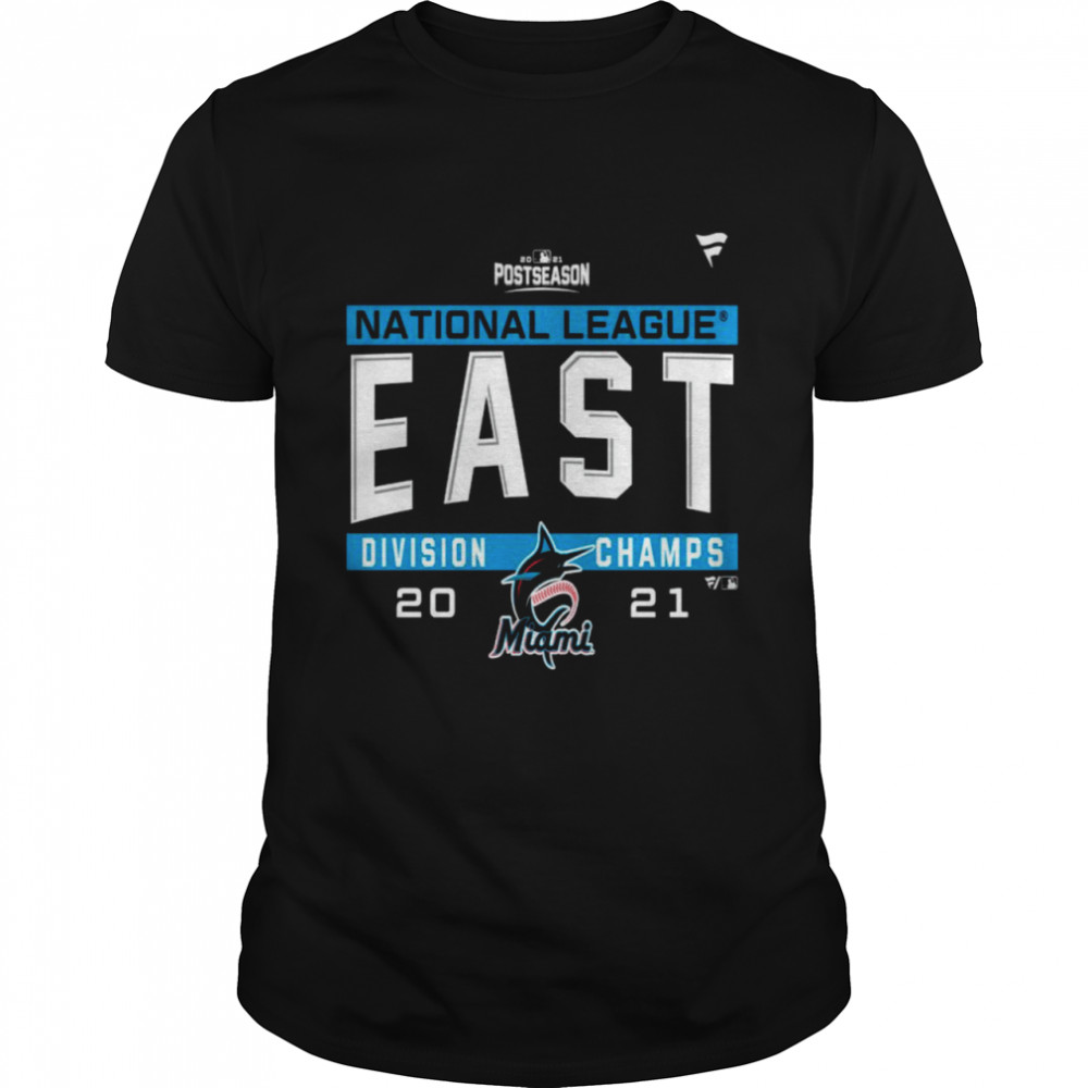 Miami Marlins National League NL East Division Champions 2021 sport shirt Classic Men's T-shirt