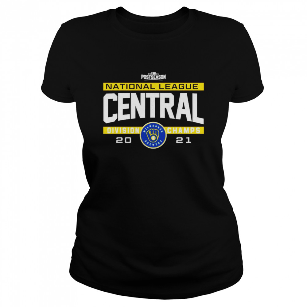 Milwaukee Brewers 2021 AL Central division champs shirt Classic Women's T-shirt
