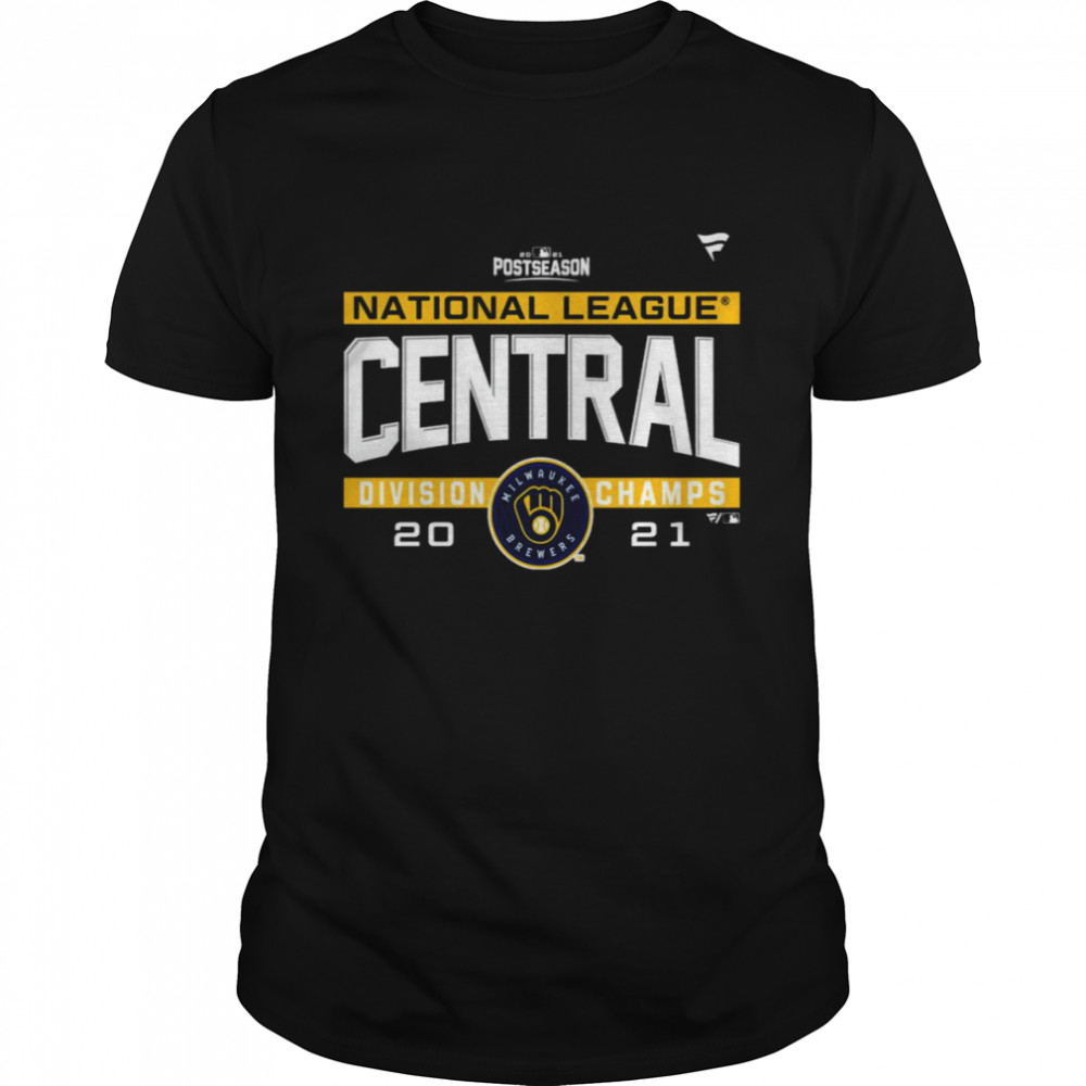 Milwaukee Brewers National League NL Central Division Champions 2021 sport shirt Classic Men's T-shirt