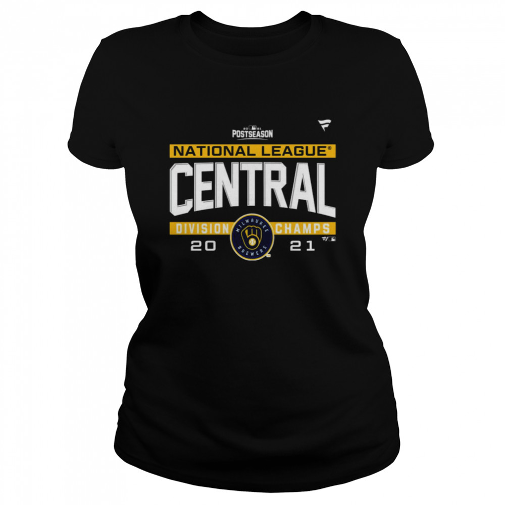 Milwaukee Brewers National League NL Central Division Champions 2021 sport shirt Classic Women's T-shirt