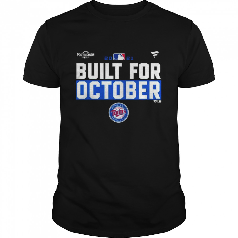 Minnesota Twins 2021 postseason built for October shirt Classic Men's T-shirt