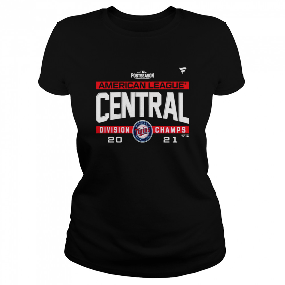 Minnesota Twins American League AL Central Division Champions 2021 sport nice shirt Classic Women's T-shirt