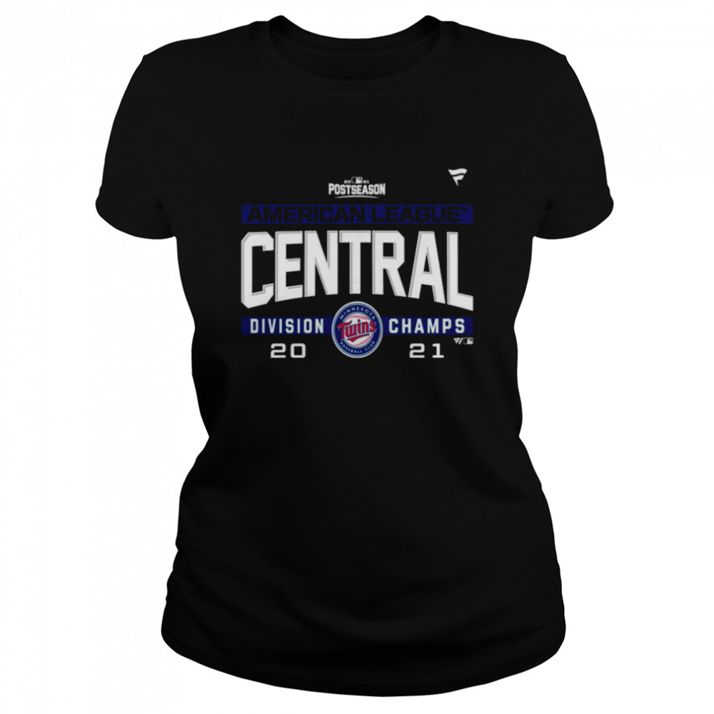 Minnesota Twins American League AL Central Division Champions 2021 sport shirt Classic Women's T-shirt