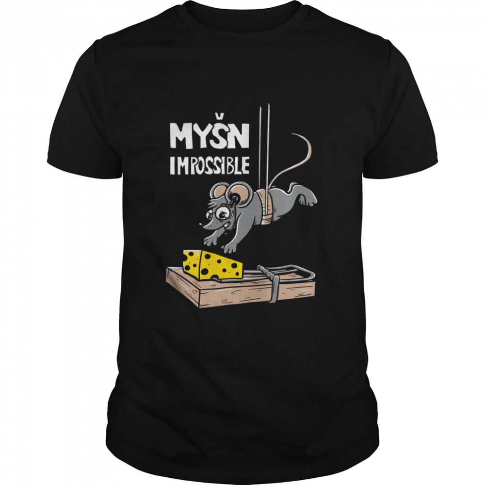 Mysn impossible mouse shirt